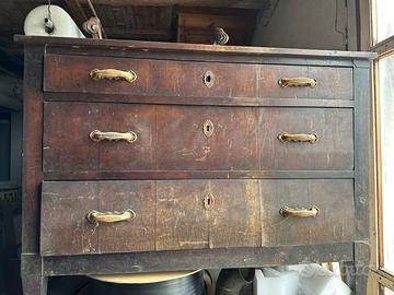 CASSETTONE DELL'800 DA RESTAURARE
