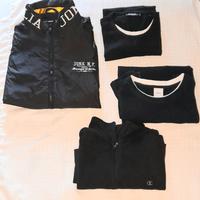 Set uomo maglie e giubbotto Champion/Zara/Sorbino 