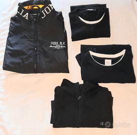Set uomo maglie e giubbotto Champion/Zara/Sorbino 