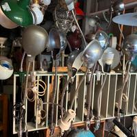 Lampada flexo con morsetto