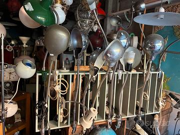 Lampada flexo con morsetto