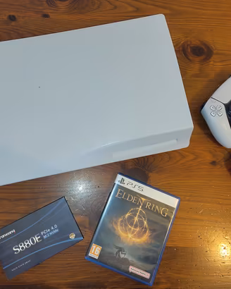 Play Station 5 v. disco + SSD 1TB