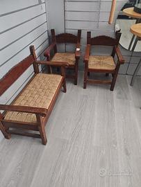 Panchina e poltrocine