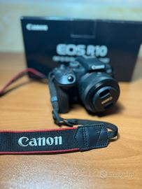 Canon EOS R10+Obiettivo RF-S 18-45mm+50mm f/1.8
