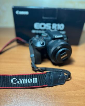 Canon EOS R10+Obiettivo RF-S 18-45mm+50mm f/1.8