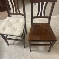 Sedia legno massello