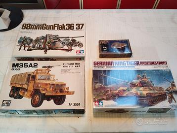 Lotto Modelli Mezzi Militari statici