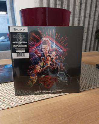 Vinile Strangers Things stagione 3 splatter