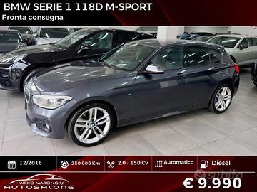 BMW 118d SERIE 1 M SPORT FINANZIABILE