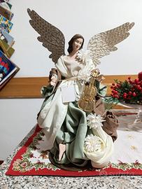 Angelo in Resina e tessuto 