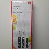 coltelli zwilling  gourmer knife set più pietra 
