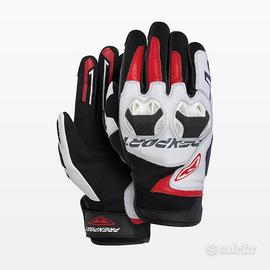 GUANTO PELLE SPORTIVO MOTO PREXPORT ARROW ROSSO PR