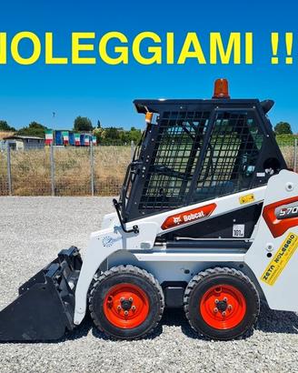 MINIPALA BOBCAT CON BENNA A NOLEGGIO