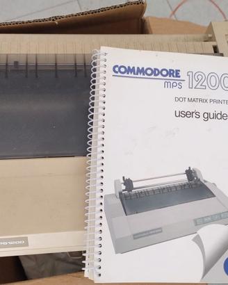 COMMODOR 128 CON STAMPANTE COMMODOR MPS1200