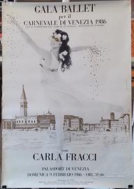 Manifesto/Poster 1986 Carla Fracci -Venezia 