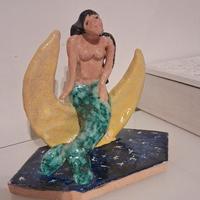 Vietri sirena in ceramica