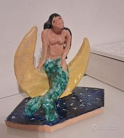 Vietri sirena in ceramica