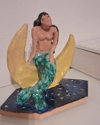 Vietri sirena in ceramica
