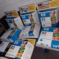 Cartuccia HP82 69ml ciano o giallo