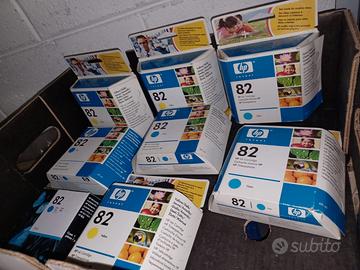 Cartuccia HP82 69ml ciano o giallo