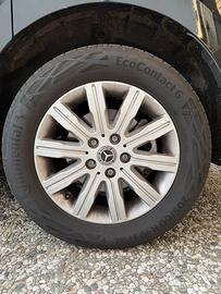 Cerchi e gomme Mercedes Classe T - citan 16”