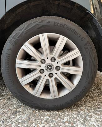 Cerchi e gomme Mercedes Classe T - citan 16”