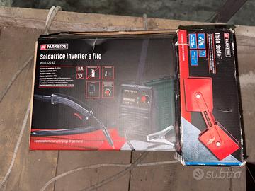 Saldatrice inverter a filo Parkside