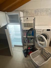 Lotto elettrodomestici: frigo lavatrice accessori