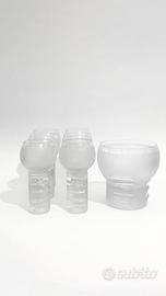 Murano Vintage '70 Design Sergio Asti Bicchieri