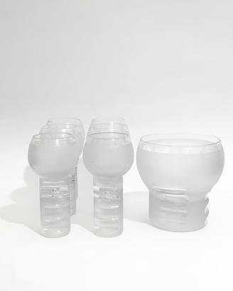Murano Vintage '70 Design Sergio Asti Bicchieri