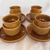 Set 4 tazzine da caffè Tognana vintage anni '70