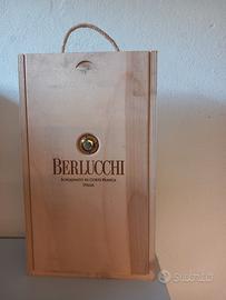 Scatola legno Berlucchi