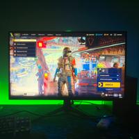 monitor 27 pollici ITEK 240hz 2560 x 1440p con led