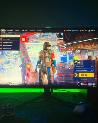 monitor 27 pollici ITEK 240hz 2560 x 1440p con led