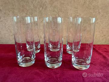 6 bicchieri cristallo Thomas vintage