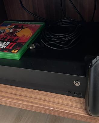 Xbox One X + RDR2 + kit P&C