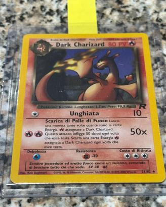 Carte Pokemon dark charizard