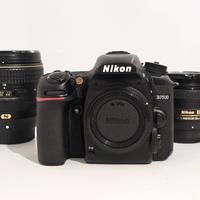 Nikon D7500 (2850 scatti) + 2 obiettivi + c.remoto