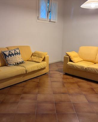 Due divani  in cotone sfoderabile di Gobbo salotti
