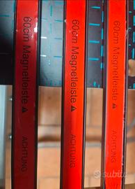3 barre  magnetiche  da 60cm