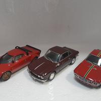 Lotto di 3 modellini 1/43