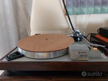 Giradischi Luxman PD 264 + Testina Nagaoka MP 110