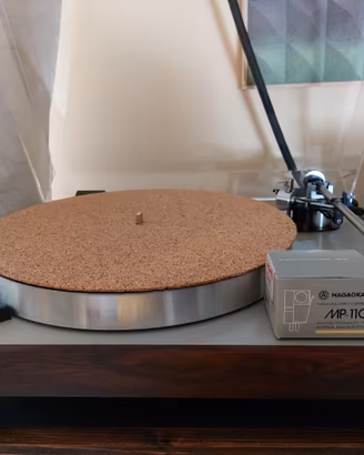 Giradischi Luxman PD 264 + Testina Nagaoka MP 110