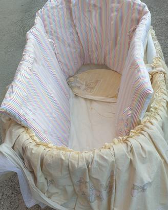 culla vimini bilancia chicco vaschetta bagnetto 