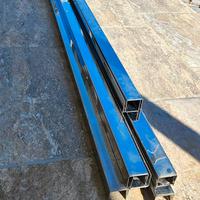 PROFILI SAGOMATI ACCIAIO INOX 316  LUCIDO 10/10