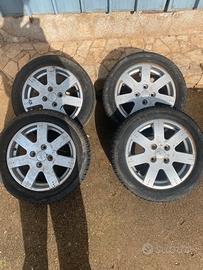 Cerchi e gomme macchinetta 50cc