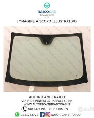 PARABREZZA FIAT 500 2007 IN POI VERDE MONTA A TUTT