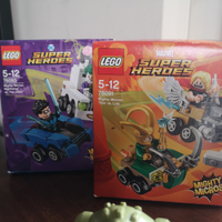 Lego minifigure originali, lego duplo cars, dc