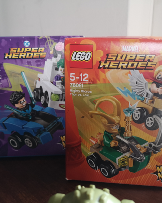 Lego minifigure originali, lego duplo cars, dc