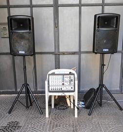 MIXER AMPL.+CASSE PASS.